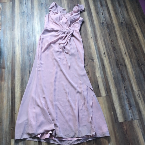 Awei Bridal) mauve formal gown - Picture 2 of 8